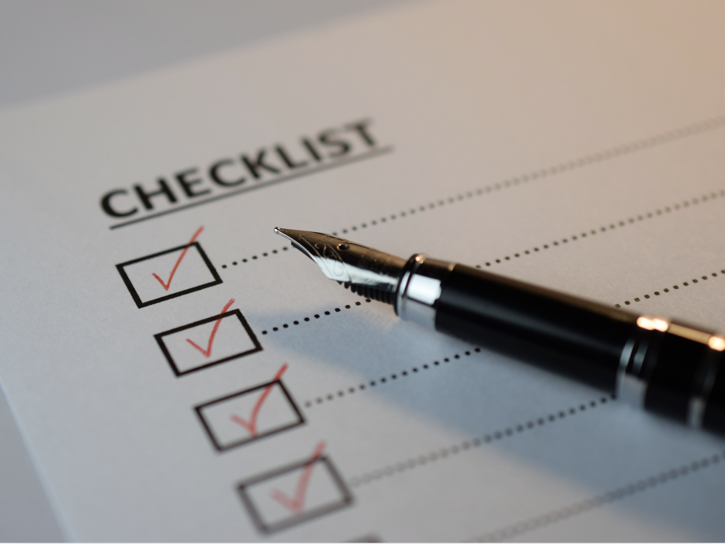 DSA Open House Checklist