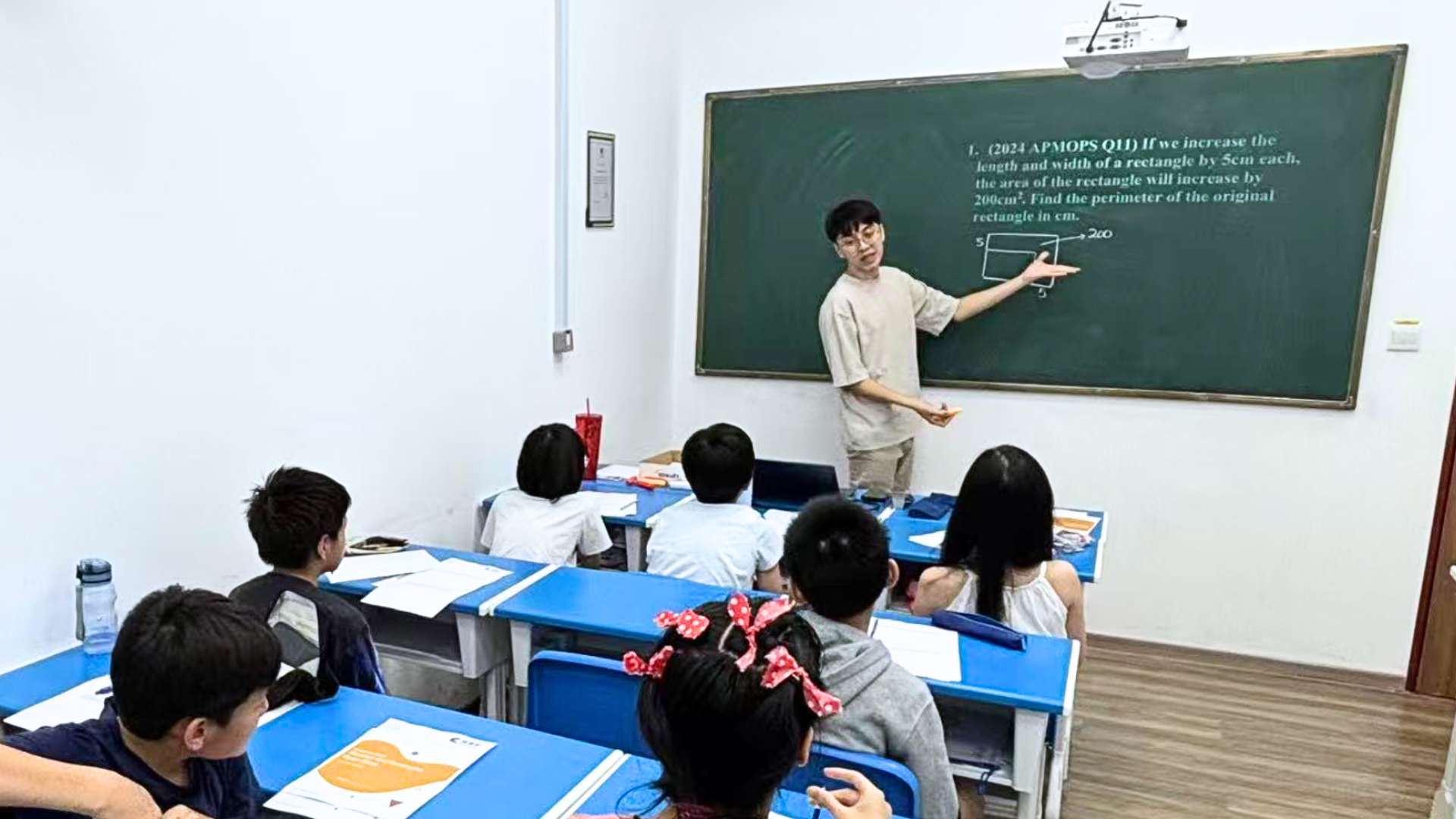 APMOPS Open Class Recap: Learning Squares and Rectangles with Tr. Yu Xian