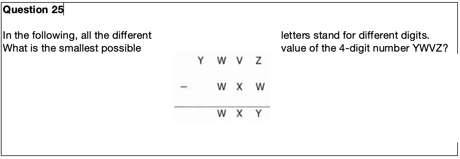 Primary 4 SASMO Preparation Class - Number Puzzle - Coming Soon!
