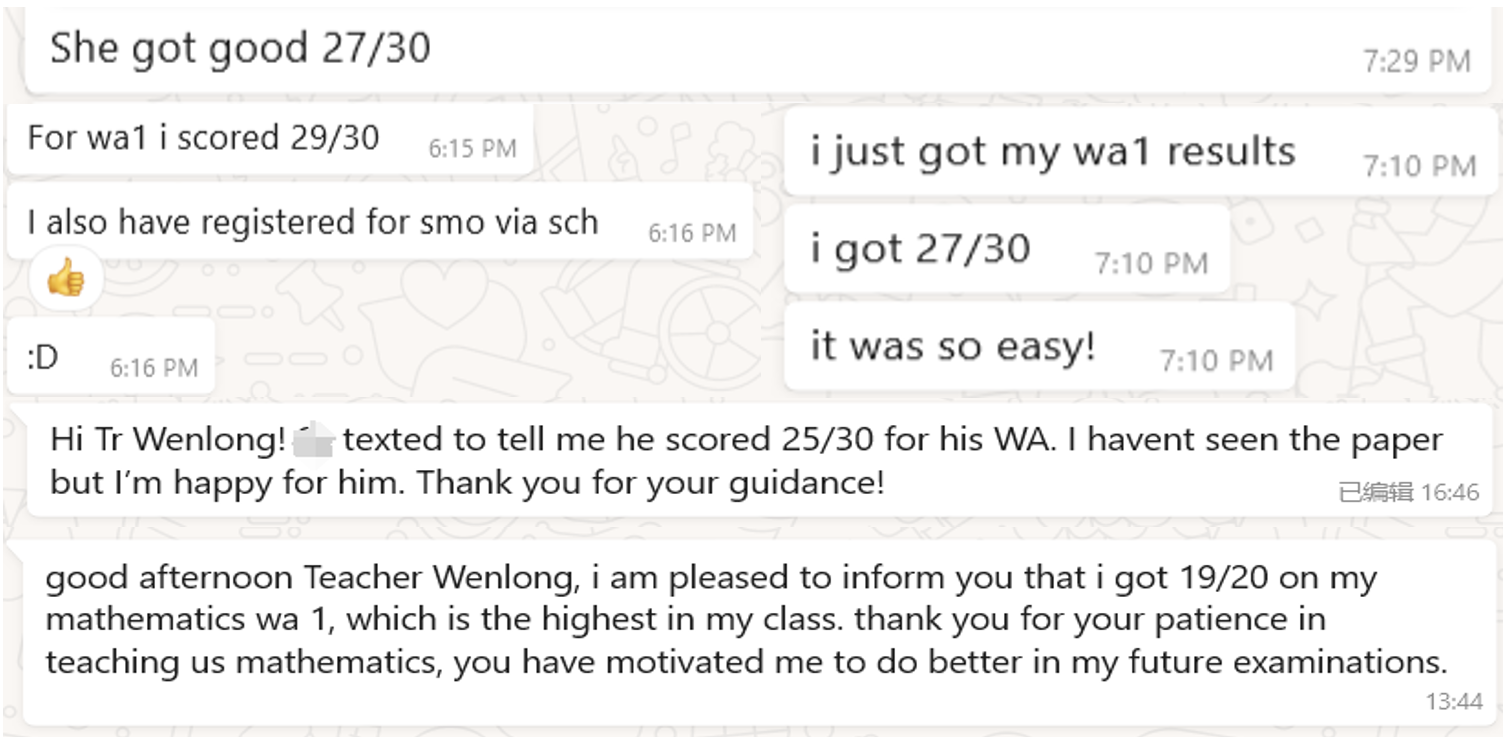 Unlocking Your Child’s Potential: S1 WA1 Analysis Sessions